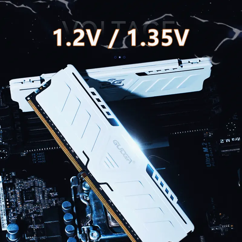 냉각 조끼를 갖춘 DDR4 RAM 메모리