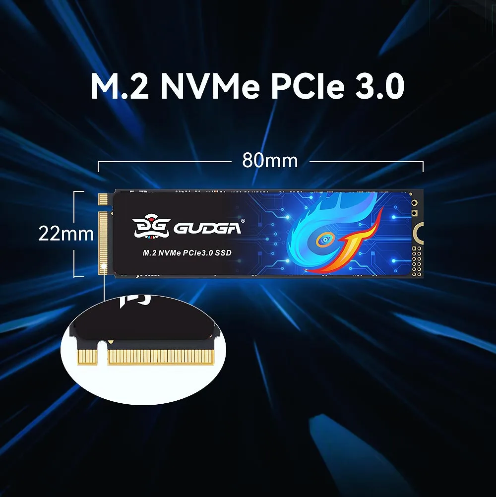 NVME M.2 PCIE 3.0X4 2400mb/s 2280mm SSD
