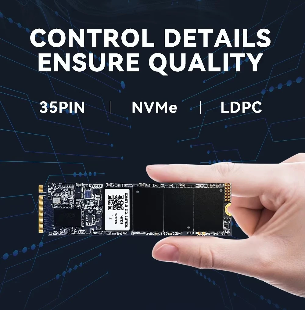 5000mb/s PCIE 4.0 NVme SSD