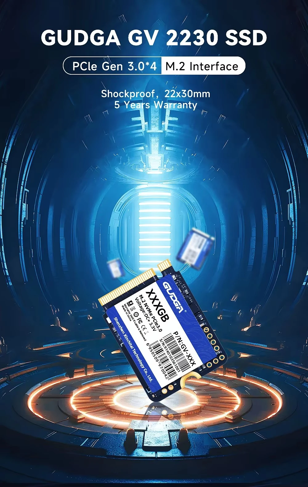 M.2 PCIE 3.0 SSD M.2 NVMe 2230